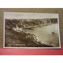 MOULIN HUET BAY, GUERNSEY CHANNEL ISLES unused postcard by Valentine 1925 /