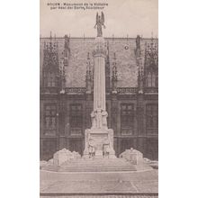 Rouen Old Monument De La Victoire Par Real Del Sarte Sculpture Antique Postcard