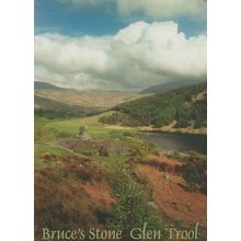 Bruce's Stone Glen Trool Scottish Postcard