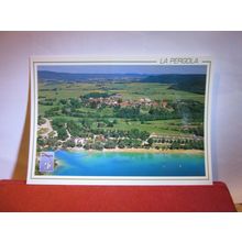 LA PERGOLA, LAC DE CHALAIN, JURA, FRANCE unused postcard dated 1991 #