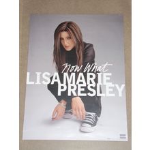 LISA MARIE PRESLEY NOW WHAT ALBUM TOUR PROMOTIONAL POSTER 18 x 24 2005