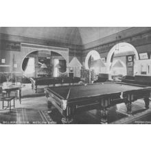 Billiard Room at Medlow Bath NSW Australia Rare Old Postcard