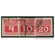 1908/1913 3 different values - #6 fine used (o)