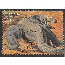 AUS 2008 $1.10 'MEGAFAUNA- MEGALANIA' FINE USED (EBID66-708)