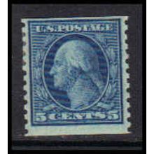 496 5c George Washington Fine MHR K4422