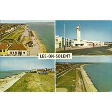 Hampshire LEE ON SOLENT Multi-View Postcard by Photo Precision (PLC2866)