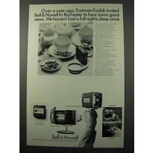 1965 Bell & Howell Super 8 Movie Camera Ad - Year Ago