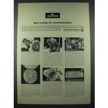 1965 Bell Telephone Laboratories Ad - New Circuits for Communications