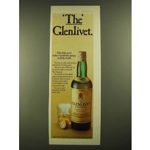 1977 Glenlivet Scotch Ad