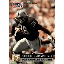 1991 Pro Set Football Nick Bell #772 RC