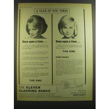 1964 The Eleven Clearing Banks Ad - A tale of our times
