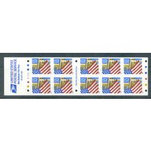 2920De 32c U.S. Flag Over Porch Very Fine MNH Pane/10 P# V11111 L00231 (4)