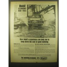 1965 Mobil Petrol and Oil Advertisement - Mobil Economy Run
