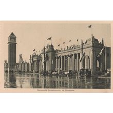 Palace De Communications Barcelona Exposicion 1929 Spanish Postcard