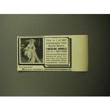 1958 Theatre World Book Advertisement