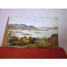 THE NARROWS, THE KYLES OF BUTE, SCOTLAND used postcard by Valentine 1952 pm =