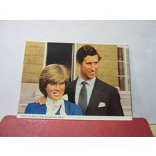 H.R.H PRINCE OF WALES & LADY DIANA SPENCER unused postcard by John Hinde =
