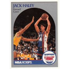 1990-91 Hoops Jack Haley RC basketball card #197 - Nets