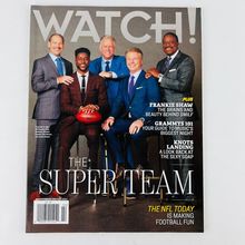 CBS Watch! Magazine January/February 2019 The NFL Today Super Team Cover