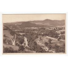 View of Berwyn Postcard Denbighshire Wales 4578
