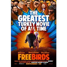 Free Birds (2013)_1 Movie Film Poster Canvas iconic design
