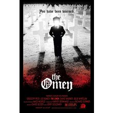 THE OMEN (1976) 7 Poster Canvas Movie Film Print A0 A1 A2 A3 A4 A5 A6 Art Wall D