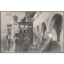 Santa Caterina del Sasso, Lago Maggiore, c.1920 - Luigi Grisoni Cartolina