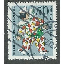 BERLIN -1970 50pf +25 'HUMANITARIAN RELEIF FUNDS' FINE USED (EBID44-742)