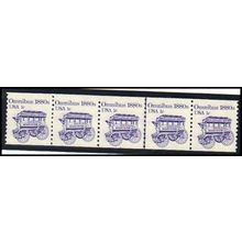1897 1c Omnibus Fine MNH Dry Gum PNC 1/5 Z5148