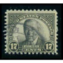 Used 697 17c Woodrow Wilson Average Plus M09579