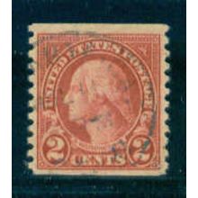 Used 599 2c George Washington Almost Very Fine A16554