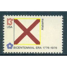 1654 13c Flag of Alabama Fine MNH KA6502 (22)