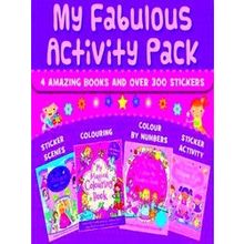 With 4 Colour and Activity Books, and Over 500 Stickers! My Fabulous Activity Pa