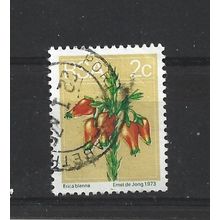 SouthAfrica.SG349 2c Wild Heath.Paper Unchecked.Fine Used.Aug25i