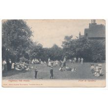 Garden View Highbury Hill House School Islington North London Postcard