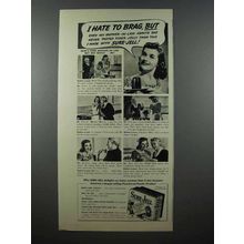 1941 Sure-Jell Pectin Ad - I Hate to Brag, But