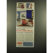 1955 Du Pont Custom Color Paints Ad