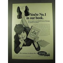 1969 National Car Rental Ad - You're No. 1 In Our Book
