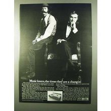 1971 Sony 160 Cassette Deck Ad - Music Lovers