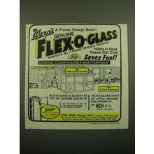 1980 Warp's Flex-O-Glass Ad - Proven Energy Saver