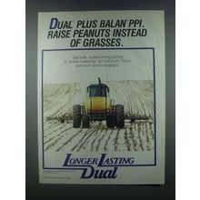 1985 Ciba-Geigy Dual Plus Balan PPI Ad - Peanuts