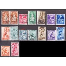 ITALIEN ITALY [1937] MiNr 0560-75 ( O/used )