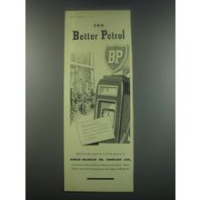 1949 BP Oil Ad - For Better Petrol