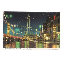 BLACKPOOL ILLUMINATIONS, LANCASHIRE. unused vintage postcard by John Hinde =