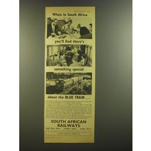 1964 South African Railways Ad - When in South Africa you'll find