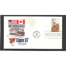 FDC Artmaster 2317 22c White-tailed Deer (Cachet-U/A) CV39155