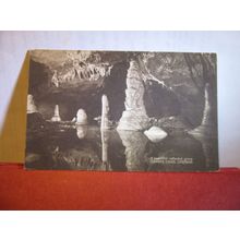 REFLECTIONS, GOUGH'S CAVE, CHEDDAR, unused antique postcard by W. Gough #