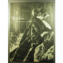 1959 Maximilian Fur Coat Advertisement - photo by Edgar de Evia