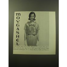1960 Moygashel Linen Advertisement - Lanz Dress
