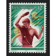 Luxembourg Table tennis player 1986 MNH SG#1178 MI#1149